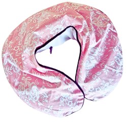 Dusty Pink Cotton Heatable Neck PIllow